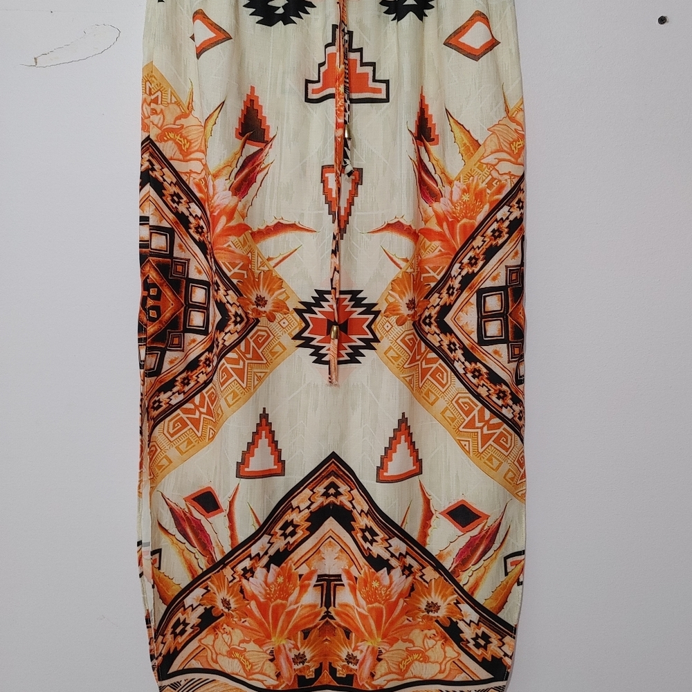 Shareen double slit skirt